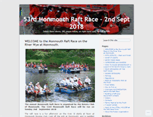 Tablet Screenshot of monmouthraftrace.com
